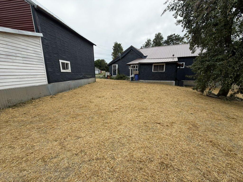 After: seeded and finished